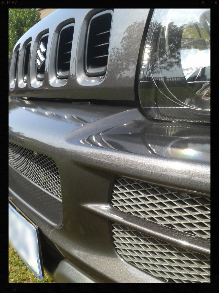 Quasar Grey Metallic Suzuki Jimny Detailed by Lawrence